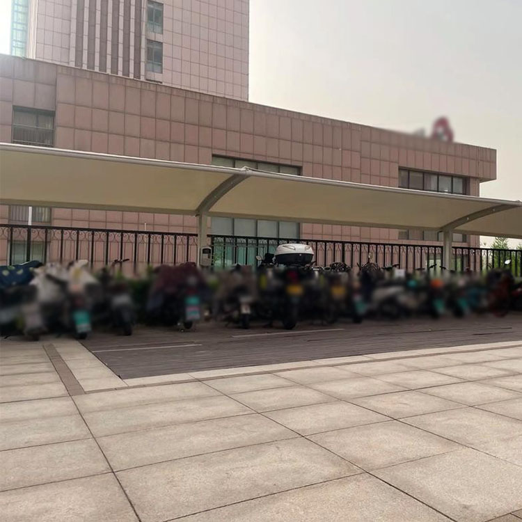 韶山市膜结构电动车棚